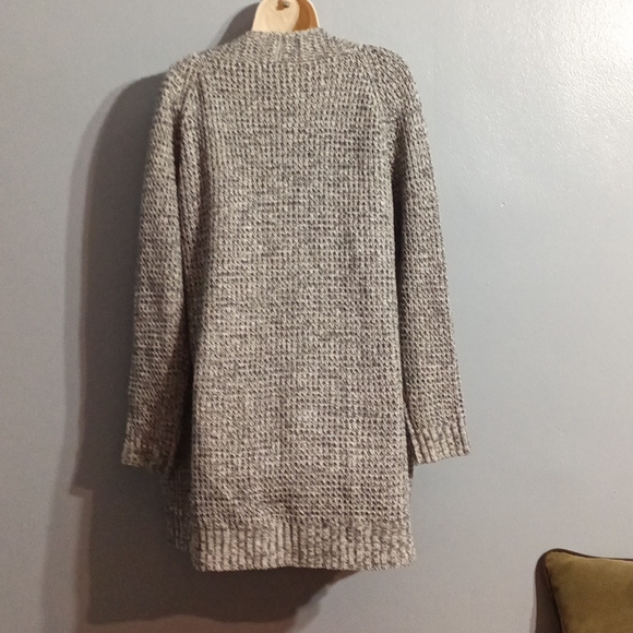 Pink clover women's gray with green blends cardigan size large - Picture 16 of 17